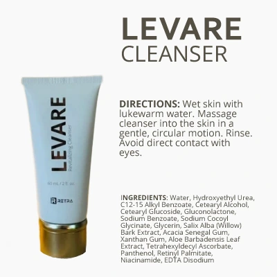 Levare cleanser directions