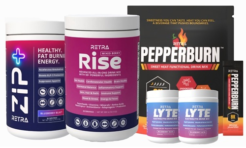 2-item bundle: Rise, Pepperburn, ZIP+, Lyte - Item and flavor