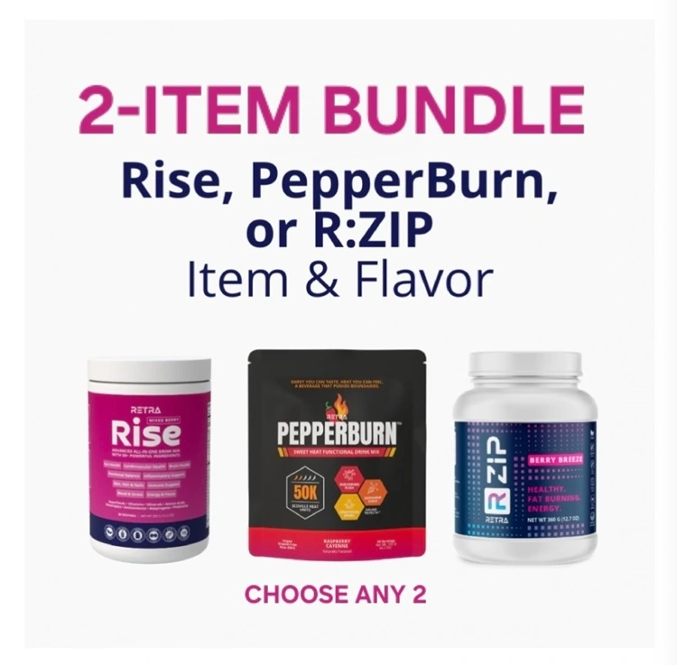 2-item bundle: Rise, Pepperburn, R:zip Item and flavor